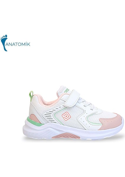 1565 Anatomik Taban Unisex Çocuk Sneakers Ayakkabı - NKT01565-PUDRA-32