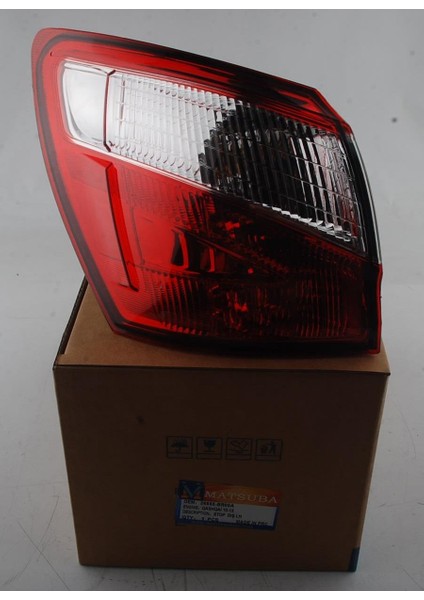 Nissan Qashqai 2010-2013 Ledli Dış Sol Stop 26555BR00A