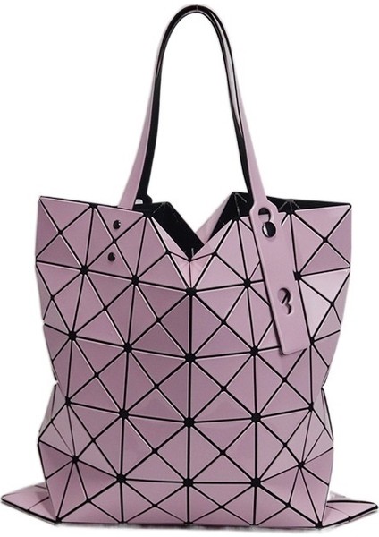 Moda Omuzdan Askili Çanta Altı Izgara Ömür Boyu Kadın Çantası Eşkenar Dörtgen Geometrik Çanta Tote Çanta (Yurt Dışından)