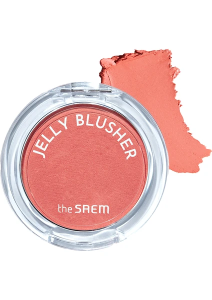 The Saem Jelly Blusher - Jel Allık - CR01 Peach Crush