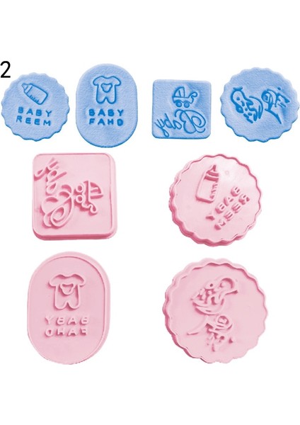 No.5 Tarzı 9 Stylelot Çerez Kesici Bisküvi Şeker Kalıp Pişirme Şekeri Çikolata Fondan Parti Kalıp Cupcake Kek Dekorasyon Araçları (Yurt Dışından) fırsatları
