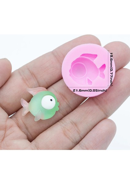 YF310 Flicone Kalıp Kek Tabanı Fondan Tatlı Çikolatalı Kurabiye Reçine Polimer Kil Takı Kalıpları (Yurt Dışından)