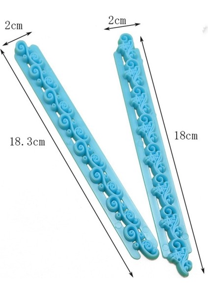 A3 Stili Norbı Kek Dekor Pişirme Kalıpları Dıy Pişirme Araçları 3D Dantel Çiçek Boncuk Zincir Silikon Fondan Kalıp Şeker Ezmesi Pasta Araçları (Yurt Dışından)