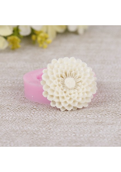 Pembe Tarzı Papatya Silikon Kalıplar Düğün Cupcake Topper Fondan Kek Dekorasyon Araçları Sabun Reçine Kil Şeker Çikolata Gumpaste Kalıpları (Yurt Dışından)
