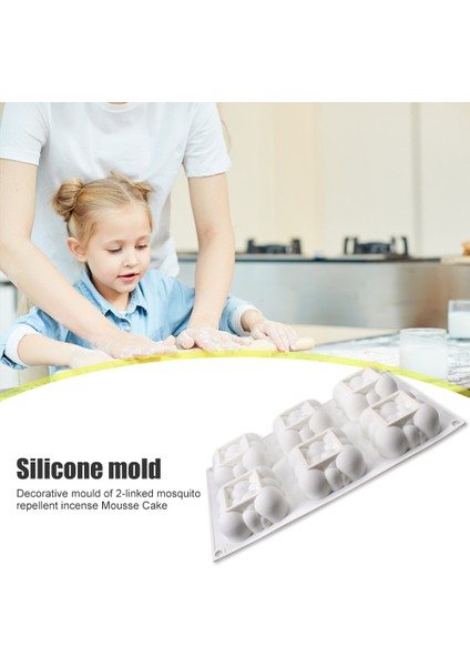 No.1 Tarzı 3D 6 Kavite Kare Bulut Şekilli Silikon Bakeware Kalıp Tatlı Mus Kek Dıy Pişirme Formu Jöle Kalıpları Dekorasyon Araçları (Yurt Dışından) modelleri