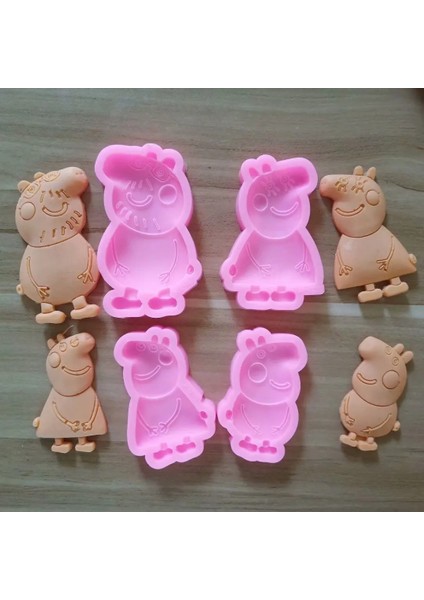Baba Tarzı Sevimli Domuz Silikon Kalıp Fondan Çikolata Epoksi Sugarcraft Kalıp Pasta Cupcake Dekorasyon Mutfak Aksesuarları Aracı (Yurt Dışından) fiyatları