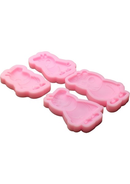 Baba Tarzı Sevimli Domuz Silikon Kalıp Fondan Çikolata Epoksi Sugarcraft Kalıp Pasta Cupcake Dekorasyon Mutfak Aksesuarları Aracı (Yurt Dışından) indirimleri