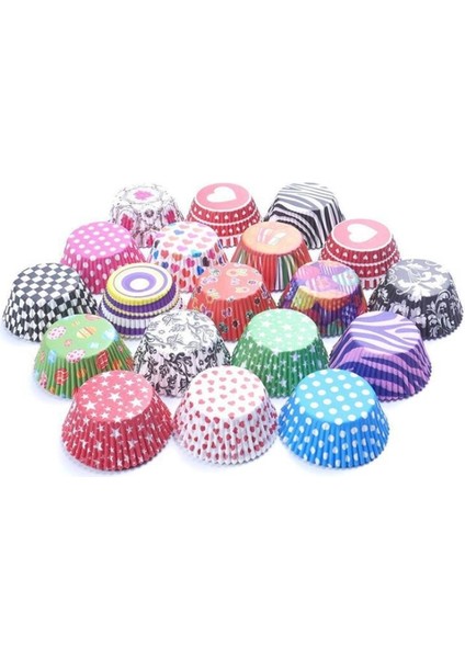 C10 Stili Upcake Kalıp Muffin Kek Sarma Bardakları Yağlı Kağıt Doğum Günü Partisi Dıy Çikolata Pişirme Kek Kalıbı Kek Tatlı Kalıbı (Yurt Dışından) fırsatları