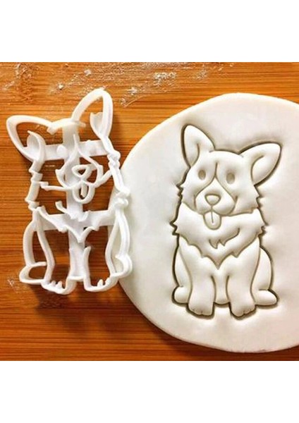 No.3 Tarzı 3 Typeet Sevimli Corgi Köpek Şekilli Kurabiye Kesiciler Kalıp Kurabiye Kalıbı Mutfak Eşyaları Bakeware Dıy Aracı Kek Dekorasyon Araçları (Yurt Dışından)
