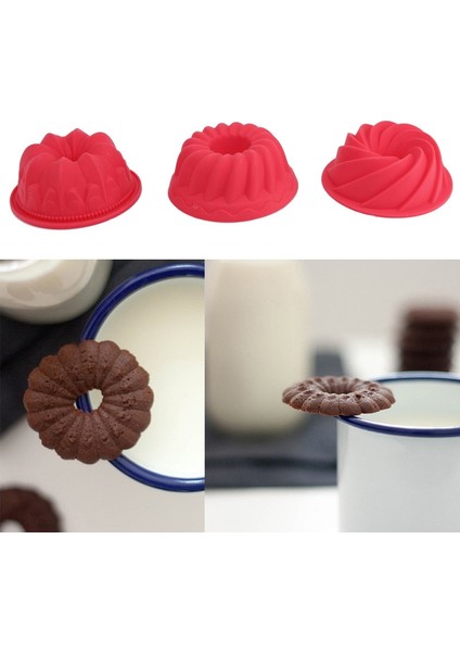C Stili Licone Kek Kalıpları Dıy Ev Yapımı Pişirme Kalıp Spiral Ekmek Pasta Içi Boş Spiral Kek Kurabiye Pişirme Araçları Mutfak Için (Yurt Dışından)