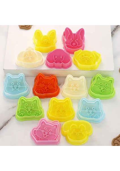 BT2009-YD032-9 Stili Pişirme Için Kalıp Sevimli Karikatür Köpek Bisküvi Kalıbı Kemik Teddy Ev 3D Stereo Presleme Pişirme Aracı Diy Kurabiye Kesici Kurabiye Kalıbı (Yurt Dışından) indirimleri