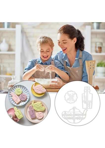 Mavi Stil Çerez Kesici Bisküvi Basın Damga Embosser Şeker Pastası Kek Dıy Pişirme Kalıp Pasteleriay Reposteria Accesorios Pişirme Araçları (Yurt Dışından) modelleri