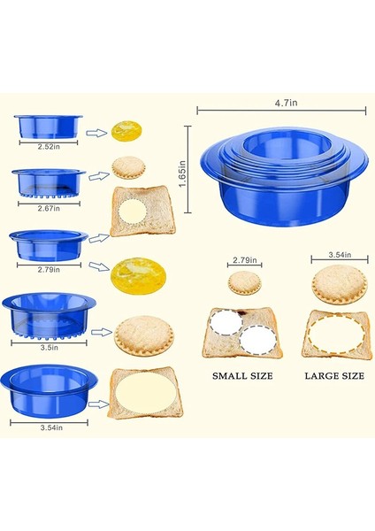 3 Adet Yıldız Şeklinde Stil Çocuklar Için En Iyi Sandviç Kesici ve Mühürleyen Set Öğle Yemeği Kutusu Veya Bento Kutusu Öğle Yemeği Aksesuarları 3'ü 1 Arada Sandviç Şekli Kesici Yap (Yurt Dışından) fırsatları