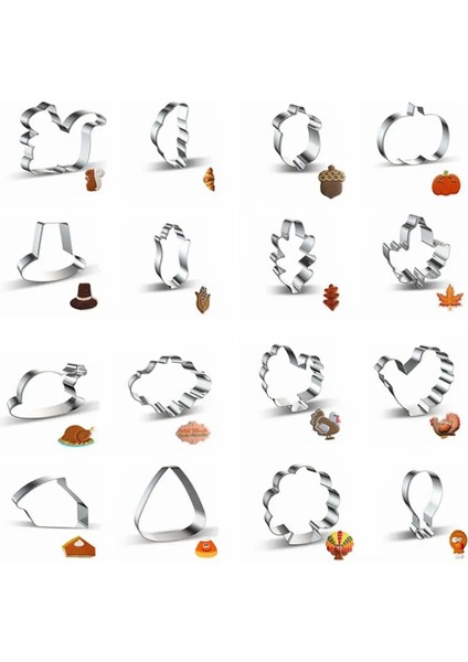 No.5 Tarzı Reative Türkiye Sincap Yaprakları Ekmek Şekli Bisküvi Kalıbı Paslanmaz Çelik Çerez Kesici Fondan Kalıp Dıy Pişirme Aracı (Yurt Dışından) fiyatları