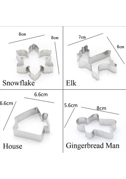 Eldiven Stili 1 Adet Paskalyanoel Paslanmaz Çelik Dıy Bisküvi Kalıbı Eggrabbitradowflakesanta Sugarcraft Şeker Kurabiye Pişirme Aracı (Yurt Dışından) indirimleri