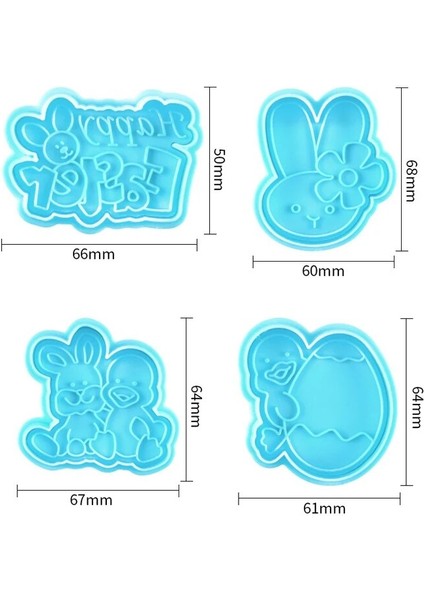 16 Paskalya E Stili Yazın Et Dıy Dinozor Kurabiye Kalıbı Gıda Sınıfı Plastik Hayvan Bisküvi Kesici Orman Parti Pişirme Araçları Doğum Günü Kek Malzemeleri (Yurt Dışından)