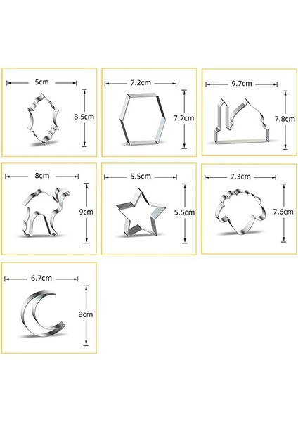 Erik Tarzı Eid Mubarak Bisküvi Kalıp Moonstarcamelchurch Çerez Kesiciler Dıy Kek Pişirme Mutfak Aletleri Ramazan Kareem Paslanmaz Çelik (Yurt Dışından) indirimleri
