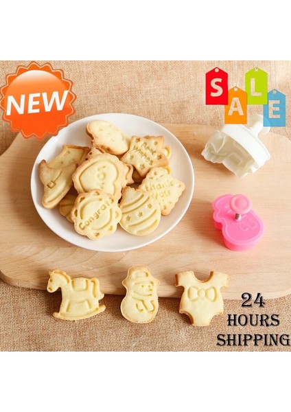 Cadılar Bayramı Serisi Tarzı Bisküvi Kalıp 3D Bisküvi Piston Kesici Pasta Dekorasyon Bahar Piston Dıy Kalıp Noel Pişirme Kalıp Pişirme Mutfak Aracı (Yurt Dışından) fiyatları