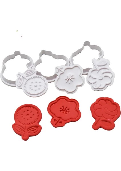 3 Adet Tarzı Et Dıy Ayçiçeği Çiçek Bakeware Sakura Kiraz Çiçekleri Çerez Kesici Kalıpları Fondan Sugarcraft Kek Kurabiye Dekorasyon Aracı (Yurt Dışından) modelleri