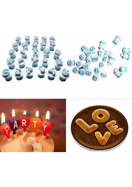 Erik Tarzı 26 Alfabe Harf Numaraları Fondan Kek Dekorasyon Seti Çerez Bisküvi Kalıp Baskı Basınçlı Buzlanma Kesici Kalıp Kalıbı (Yurt Dışından) fırsatları