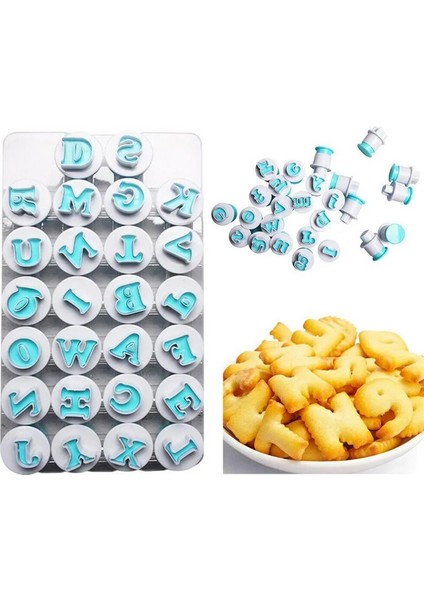 Erik Tarzı 26 Alfabe Harf Numaraları Fondan Kek Dekorasyon Seti Çerez Bisküvi Kalıp Baskı Basınçlı Buzlanma Kesici Kalıp Kalıbı (Yurt Dışından) indirimleri