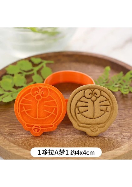 No.1 Tarzı Doraemon Karikatür Bisküvi Kalıbı 3D Basılabilir Çerez Damgası Plastik Özel Çerez Kesici Noel Dekorasyon Araçları (Yurt Dışından) fiyatları