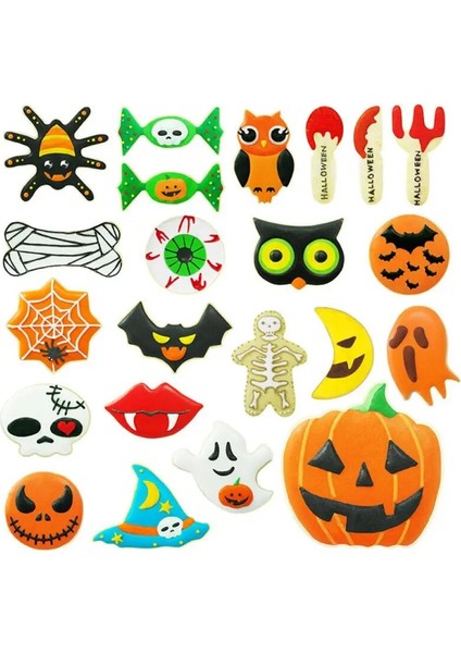 No.11 Stili Cadılar Bayramı Pastanesi Paslanmaz Çelik Çerez Kesici Bisküvi Çerez Pulları Bakeware Bisküvi Kalıbı Pişirme Bisküvi Kalıbı Pişirme Aracı (Yurt Dışından) fiyatları