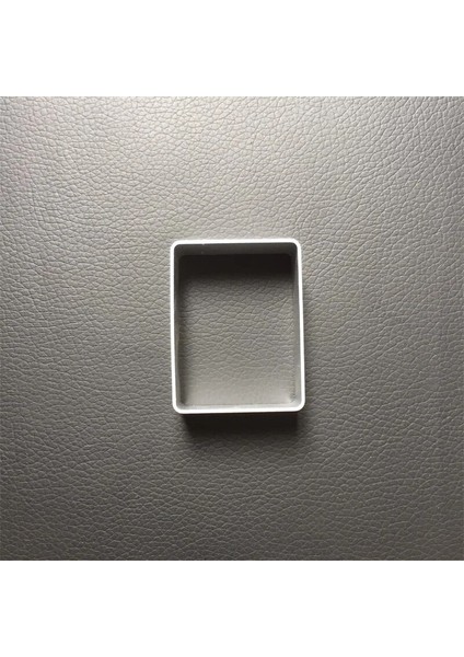 Alüminyum Alaşımlı Dikdörtgen Şekil Çerez Kesici Kek Kesici Kalıp (Yurt Dışından)