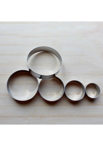 Oval 3 Adet Tarzı Paslanmaz Çelik Çerez Kesici Seti Yuvarlak Şekil Kek Fondan Kalıp Taşınabilir Bisküvi Kalıbı Mutfak Alet Pişirme Aksesuarları (Yurt Dışından) fiyatları