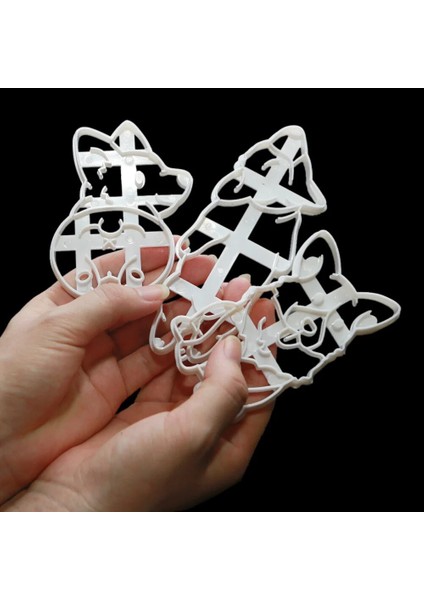 3 Adet Set Stili Et Çerez Kesiciler Kalıp Corgi Köpek Şekilli Dıy Bisküvi Pişirme Aracı Çocuklar Için Sevimli Hayvan Çerez Damgası Mutfak Eşyaları Bakeware (Yurt Dışından) fırsatları
