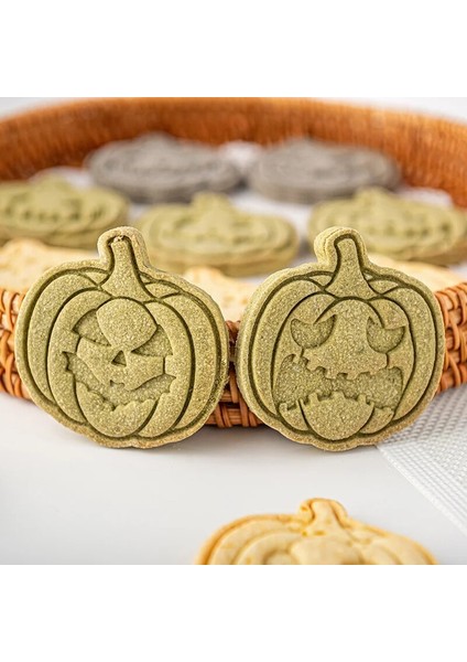 E2491-P Stili Dıy Cadılar Bayramı Balkabağı Çerez Kesici Bisküvi Kalıp Kabak Damga Fondan Kek Dekorasyon Kalıpları Cadılar Bayramı Partisi Için Pişirme Araçları (Yurt Dışından) indirimleri