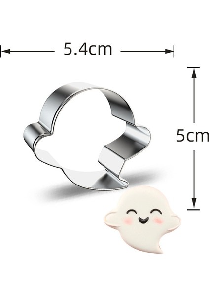 No.11 Stili Mutlu Cadılar Bayramı Paslanmaz Çelik Bisküvi Kalıbı Çerez Kesici Vampir Kafatası Şekli Kalıp Pişirme Aracı Dıy Kek Kalıbı Kurabiye Kalıbı (Yurt Dışından) fırsatları