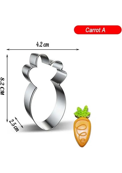 A-24 Tarzı Çerez Kesici Kalıp Paskalya Lale Şekerleme Ekipmanları Pasta Kalıpları Kek Pişirme Mutfak Aletleri Aksesuarları Alet Kek Kalıbı (Yurt Dışından)