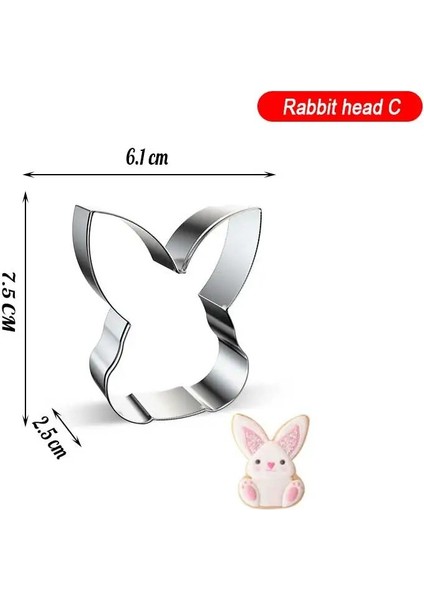 A-24 Tarzı Çerez Kesici Kalıp Paskalya Lale Şekerleme Ekipmanları Pasta Kalıpları Kek Pişirme Mutfak Aletleri Aksesuarları Alet Kek Kalıbı (Yurt Dışından) indirimleri