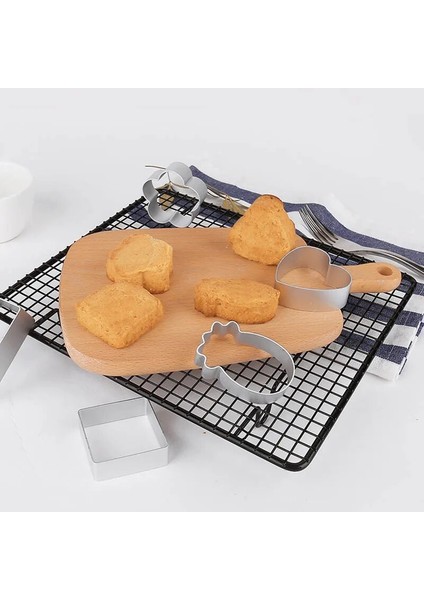 Ananas 3 Adet Tarzı Paslanmaz Çelik Çerez Kesici Seti Yuvarlak Şekil Kek Fondan Kalıp Taşınabilir Bisküvi Kalıbı Mutfak Alet Pişirme Aksesuarları (Yurt Dışından) indirimleri