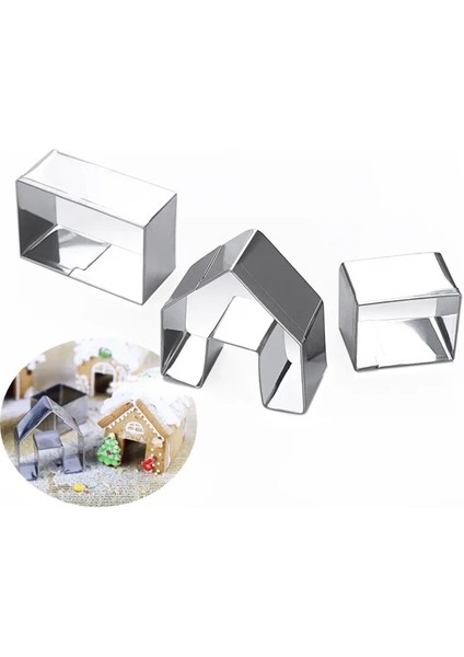 1 Adet Tarzı Ristmas Zencefilli Ev Bisküvi Kesici Seti Paslanmaz Çelik Kurabiye Kalıbı Kurabiye Kesiciler Kurabiye Kesici Seti (Yurt Dışından) modelleri