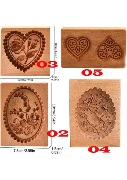 No.5 Tarzı Ahududu Aşk Kalp Bisküvi Fondan Kurabiye Kalıbı Oyma Kurabiye Kesici Kalıpları Ahşap Zencefilli Kurabiye Kalıbı (Yurt Dışından) indirimleri
