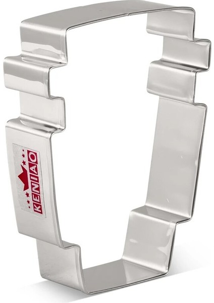 Kenıao Latte Kahve Fincanı Kurabiye Kesici x 9.6 cm - Anma Günü Bisküvi Fondan Ekmek Sandviç Kalıbı - Paslanmaz Çelik (Yurt Dışından)