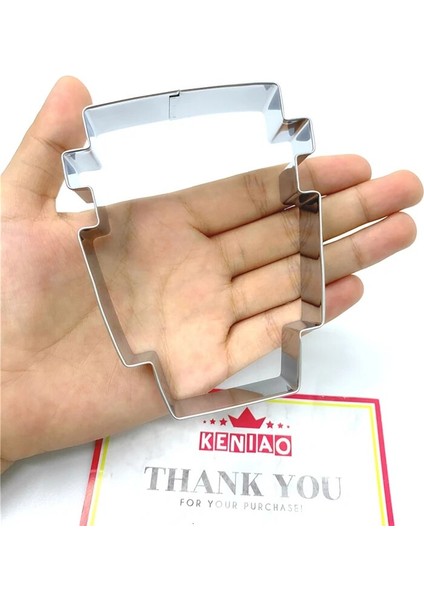 Kenıao Latte Kahve Fincanı Kurabiye Kesici x 9.6 cm - Anma Günü Bisküvi Fondan Ekmek Sandviç Kalıbı - Paslanmaz Çelik (Yurt Dışından) fiyatları