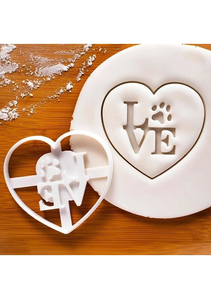 3 Yapraklı Yonca Stili Yeni Plastik Düğün Sevgililer Günü Kurabiye Kesici Fondan Kek Dekorasyon Kalıp Aşk Mektupları Buzlanma Bisküvi Kalıp Pişirme Araçları (Yurt Dışından) indirimleri