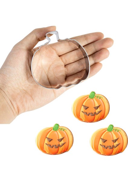 B03 Stili Ev Yapımı Kurabiye Kalıp Çerez Kesici Kabak Bisküvi Basın Damga Embosser Diy Zencefilli Cadılar Bayramı Pişirme Aracı Parti Malzemeleri (Yurt Dışından) indirimleri