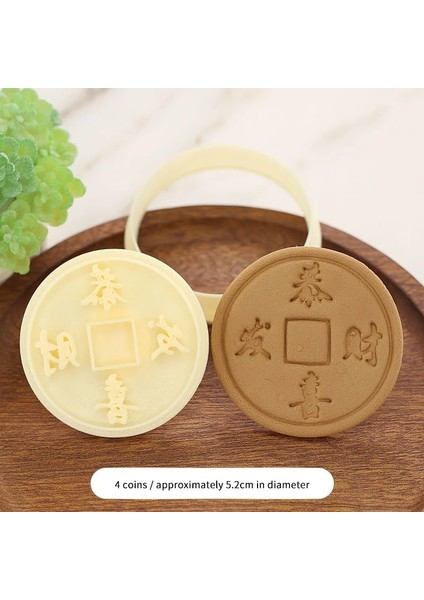 BT2009-YD028-4 Stili Yeni Yılınız Kutlu Olsun Bahar Şenliği Bisküvi Kalıbı Pişirme Için Kalıp Karikatür 3D Pres Buzlanma Bisküvi Kurabiye Kesme Kalıbı Pişirme Aracı (Yurt Dışından) fiyatları