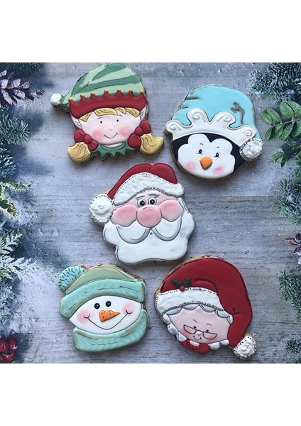 Kenıao Noel Noel Baba Yüzü Kurabiye Kesici x 9,4 cm - Bisküvi Fondanlı Sandviç Ekmek Kalıbı - Paslanmaz Çelik - Janka Tarafından (Yurt Dışından) fiyatları