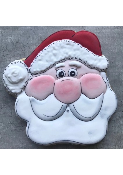 Kenıao Noel Noel Baba Yüzü Kurabiye Kesici x 9,4 cm - Bisküvi Fondanlı Sandviç Ekmek Kalıbı - Paslanmaz Çelik - Janka Tarafından (Yurt Dışından) modelleri