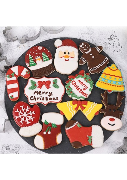 1 Adet Zencefilli Kurabiye Adam Stili Ristmas Çerez Kesici Paslanmaz Çelik Bisküvi Kalıbı Noel Tema Kar Tanesi Noel Baba Zencefilli Kurabiye Adam Kek Kalıbı Pişirme Aracı (Yurt Dışından) fiyatları
