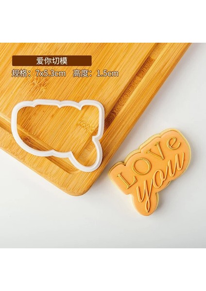 PC0090 Stili Kek Dekorasyon Aracı Kek Kurabiye Basın Damgası Bebek Duş Mutlu Doğum Günü Kabartma Kesici Akrilik Fondan Şeker El Sanatları Pasta Kalıbı (Yurt Dışından)