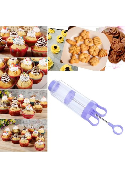 1 Takım Stili Kurabiye Bisküvi Yapma Makinesi Pompa Pres Makinesi Dekor Mutfak Kalıp Alet Takımı Çerez Kek Kalıbı Tabancası Bakeware (Yurt Dışından) modelleri
