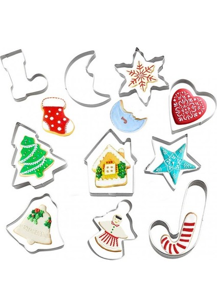 10 Adet Tarzı Et Noel Kurabiye Kesici Zencefilli Kurabiye Noel Ağacı Kalıp Noel Kek Dekorasyon Aracı Navidad Hediye Dıy Pişirme Bisküvi Moul (Yurt Dışından) modelleri