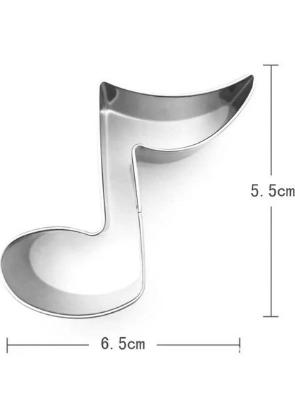 No.2 Tarzı Yaratıcı Müzik Notu Çerez Kesiciler Paslanmaz Çelik Bisküvi Kalıbı Fondan Kesici Pişirme Aksesuarları Ev Kichen Aksesuarları (Yurt Dışından)