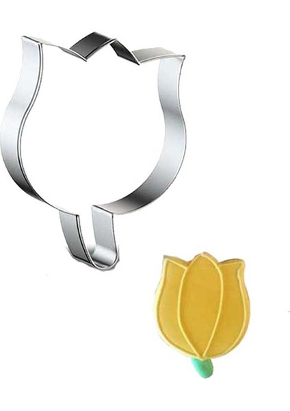 A-17 Tarzı Çerez Kesici Kalıp Paskalya Lale Şekerleme Ekipmanları Pasta Kalıpları Kek Pişirme Mutfak Aletleri Aksesuarları Alet Kek Kalıbı (Yurt Dışından) modelleri